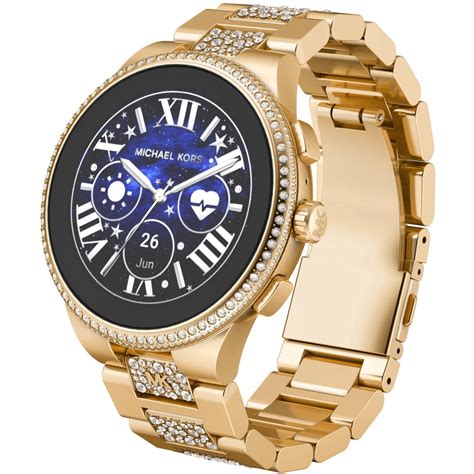 michael kors horloge dames rood|michael kors horloge smartwatch.